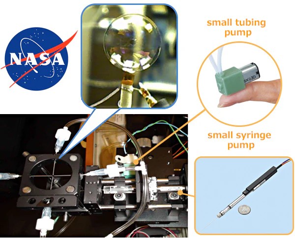 Pompes miniatures pour les projets de recherche NASA Glenn