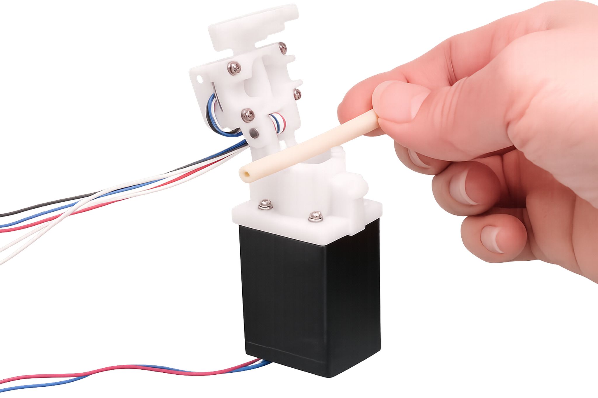 Hinged Pinch Valve open